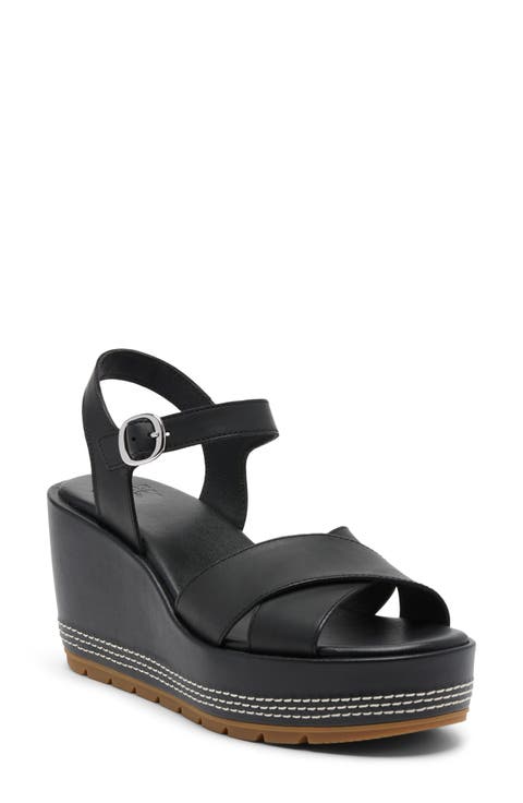 Sunpeak Ankle Strap Platform Wedge Sandal (Women)