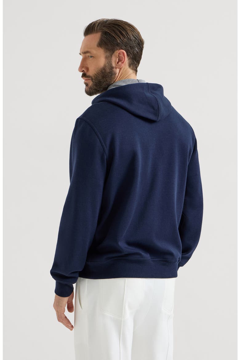 Double cloth sweatshirt, Alternate, color, Cobalt