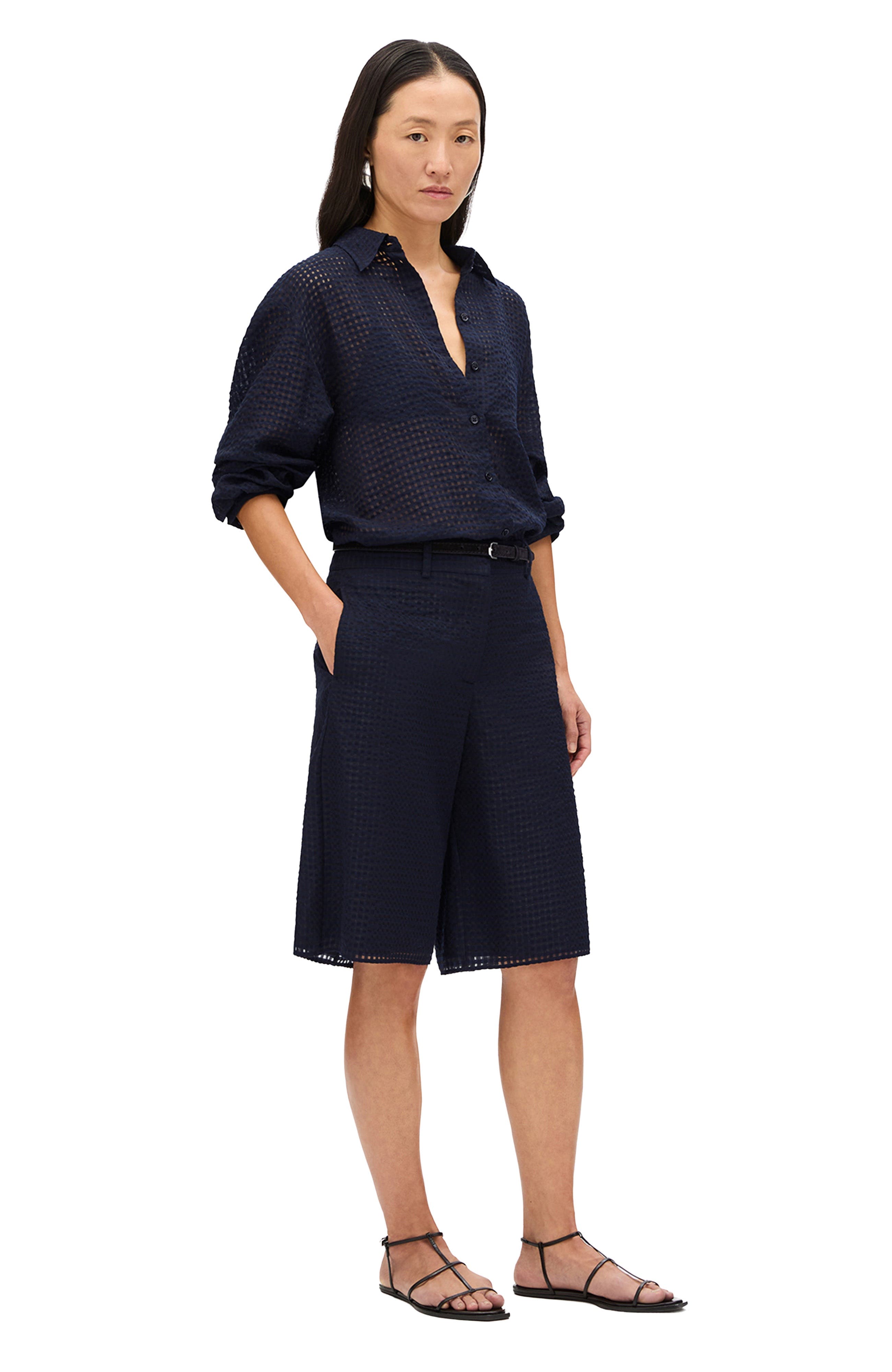 Gingham Bermuda Pant - image 2