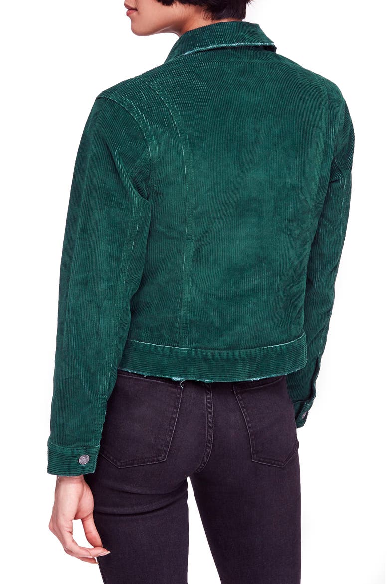 Nelson Corduroy Jacket, Alternate, color, GREEN