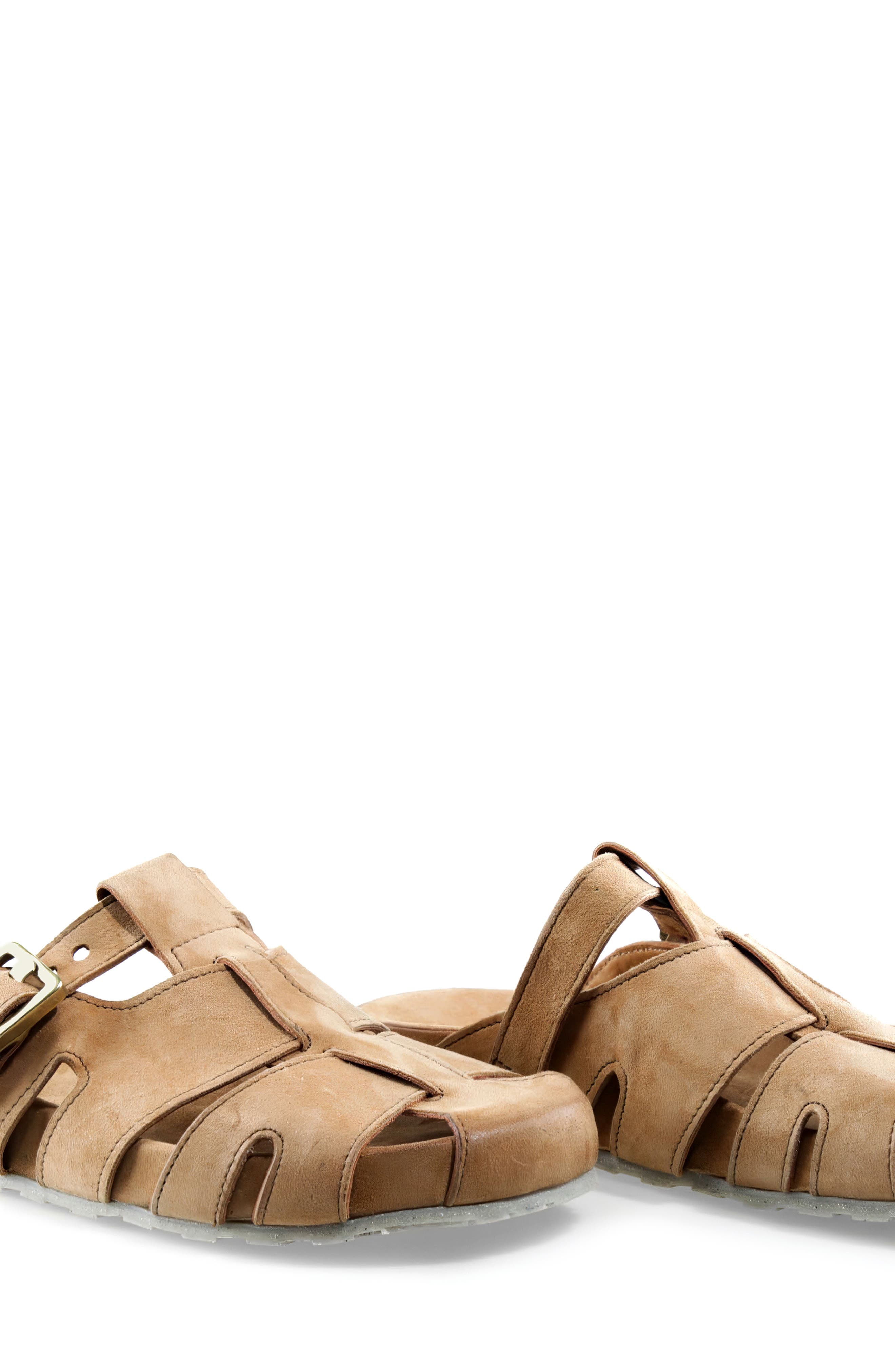 Roland Fisherman Sandal, Alternate, color, CAMEL