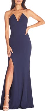Dress the Population Fernanda Strapless Evening Gown