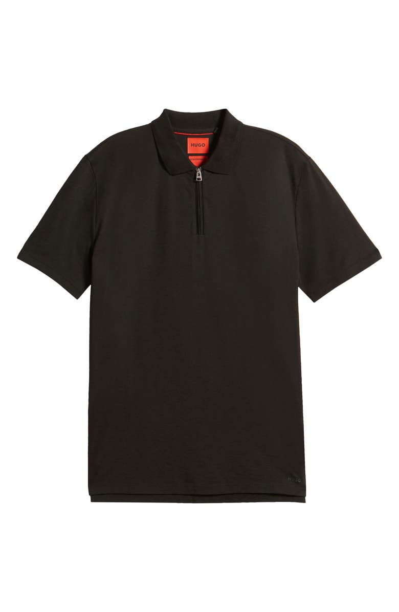 HUGO Dekok Zip Polo, Alternate, color, 