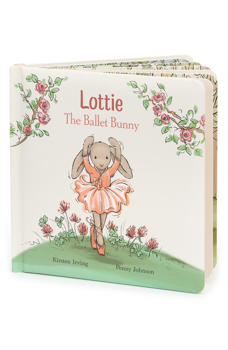 Jellycat 'Lottie the Ballet Bunny' Board Book, Main, color,
