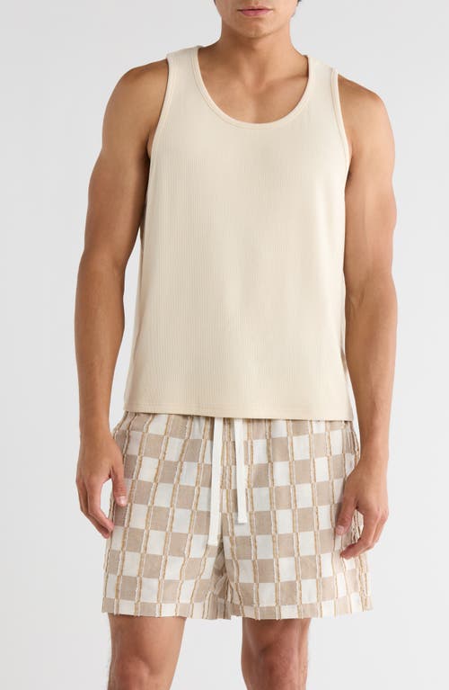 Rizort Austin Kore Tank In Beige