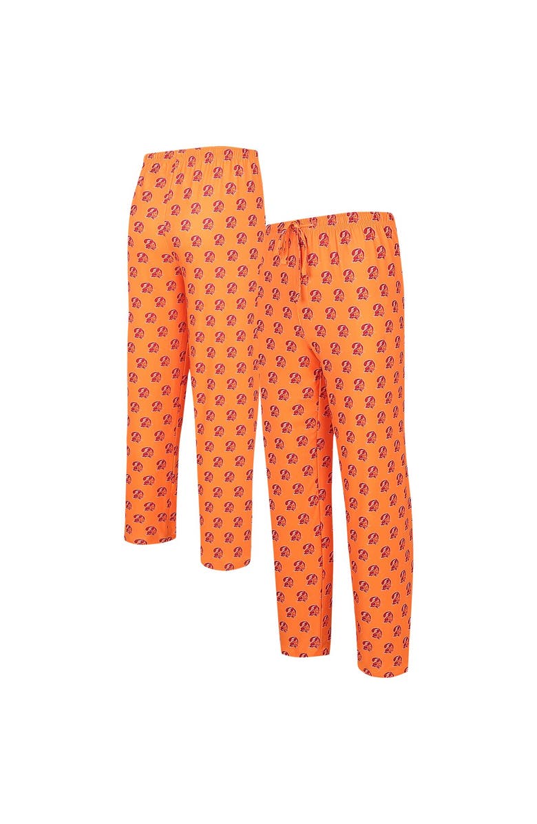 CONCEPTS SPORT Men's Concepts Sport Orange Tampa Bay Buccaneers Gauge Throwback Allover Print Knit Pants, Main, color, Orange