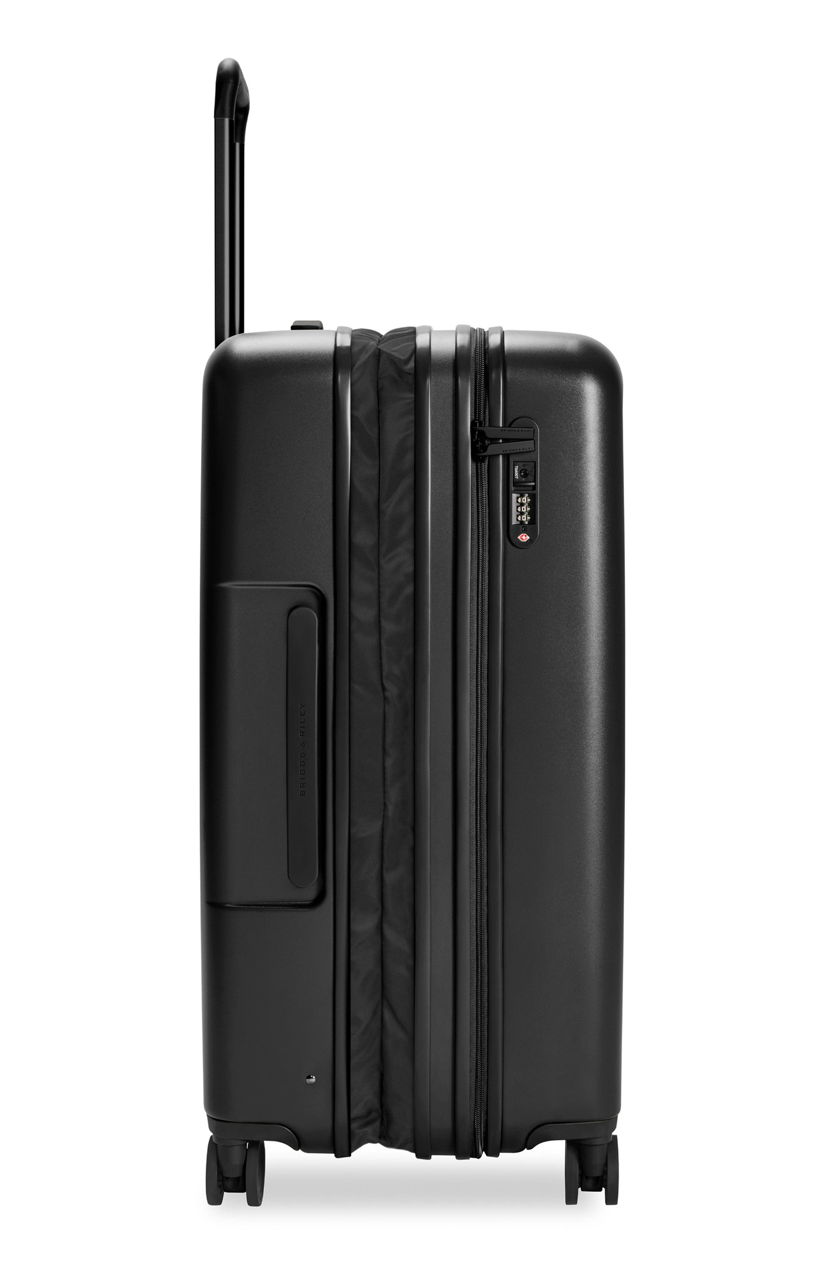 Briggs & Riley Sympatico Medium 27-Inch Expandable Spinner Luggage, Alternate, color, Black