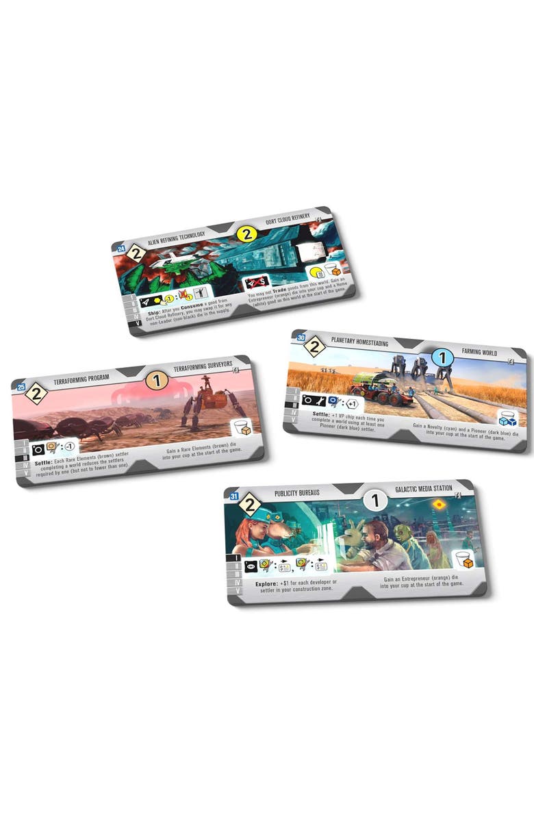 Rio Grande Games Roll for The Galaxy Board Game Rivalry Expansion, Alternate, color, 