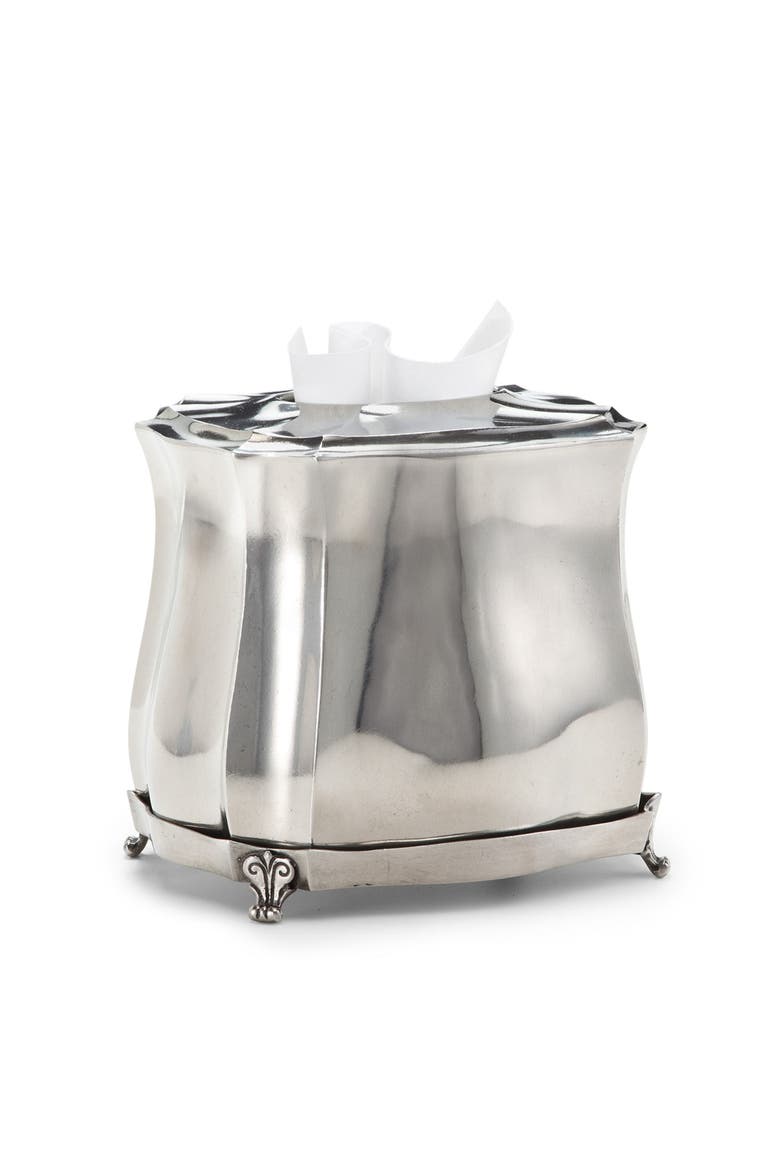 Sofia Tissue Cover, Main, color, SILVER