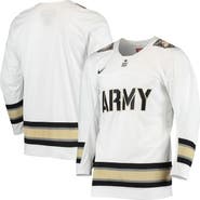 Nike Men's Nike White Army Black Knights Replica Hockey Jersey