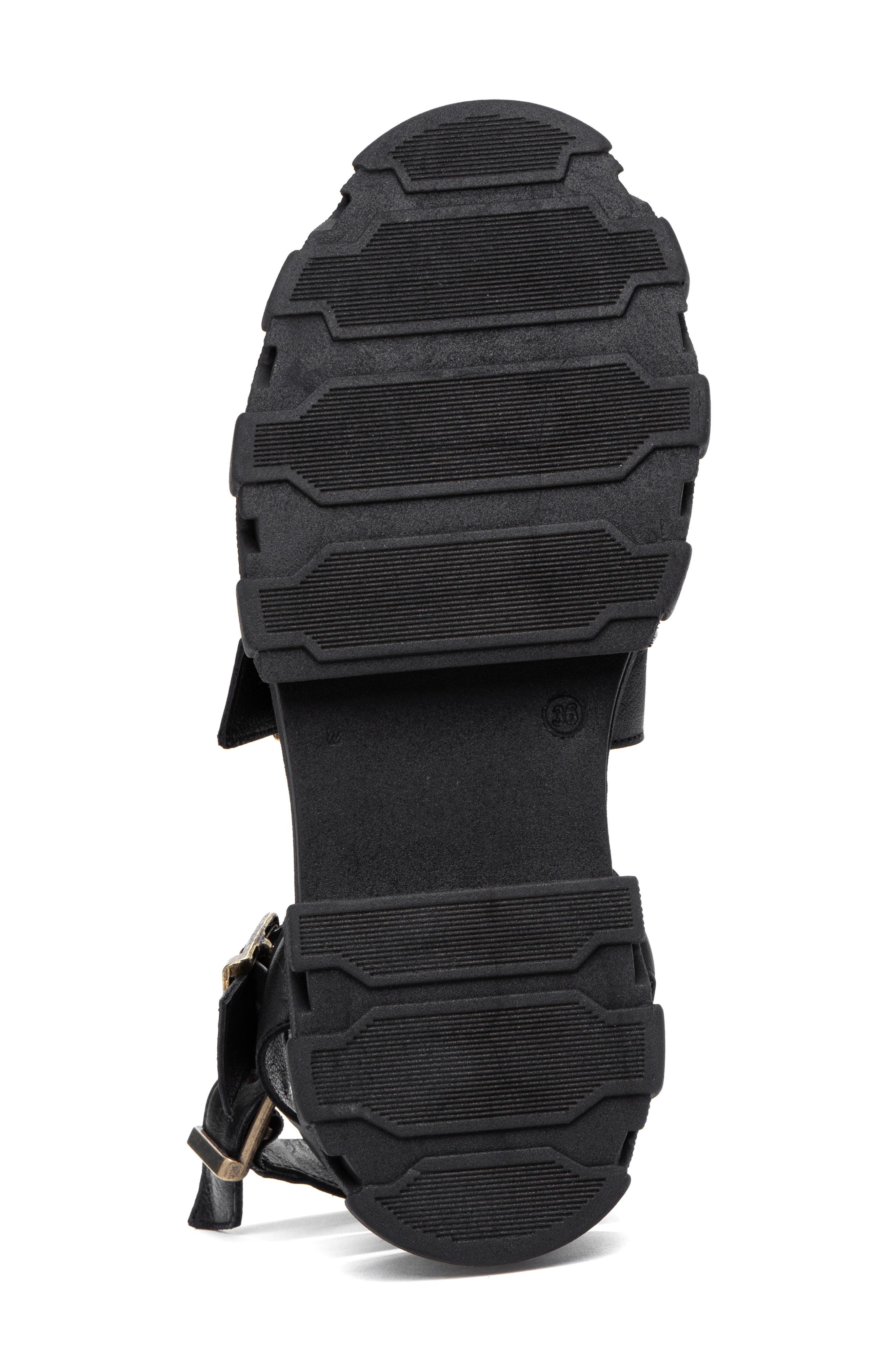 Silent D Cancan Lug Gladiator Sandal, Alternate, color, 