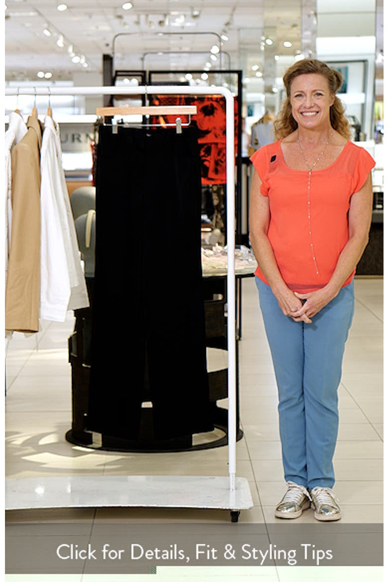 Slim Straight Leg Pants video