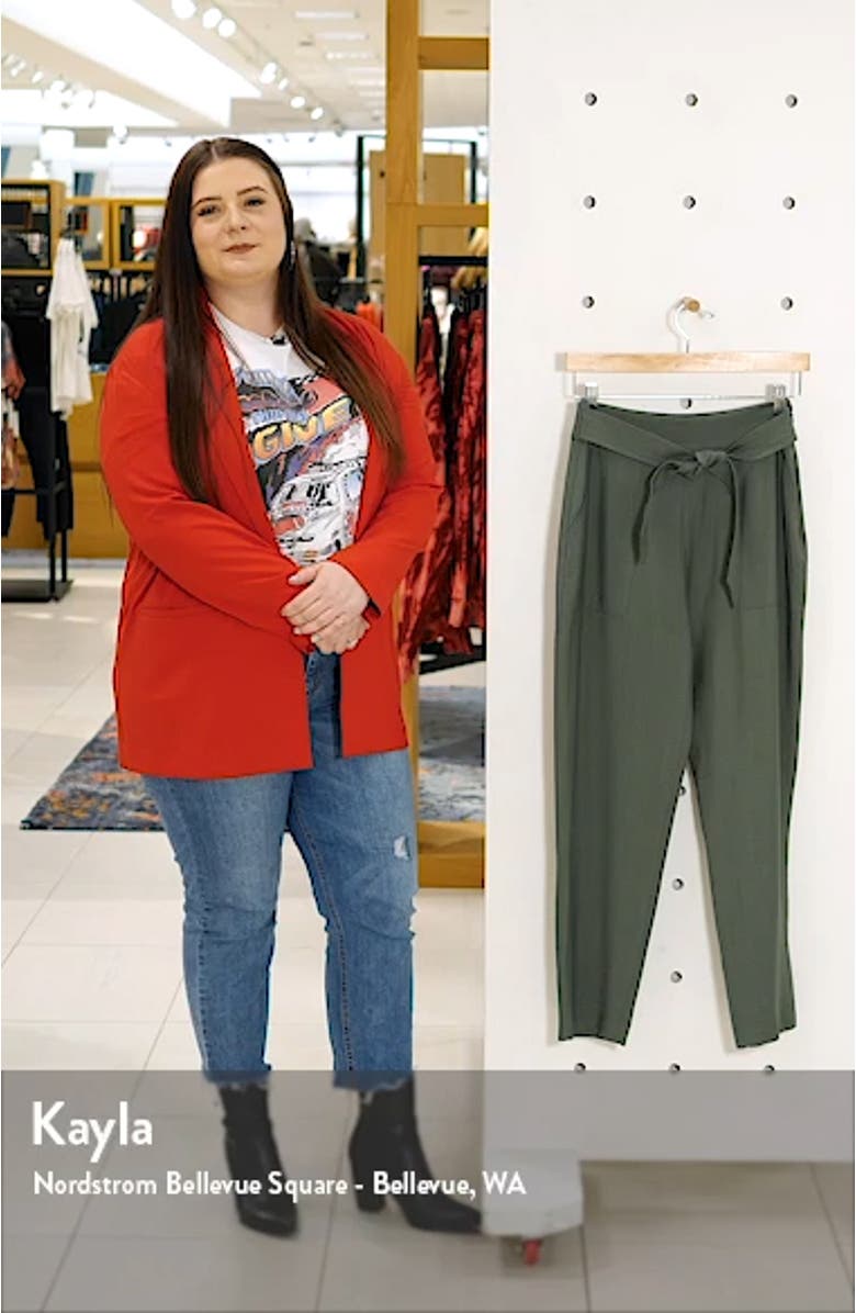 Tie Waist Utility Pants, sales video thumbnail