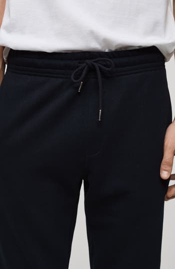 Elastic Waist Cotton Blend Joggers