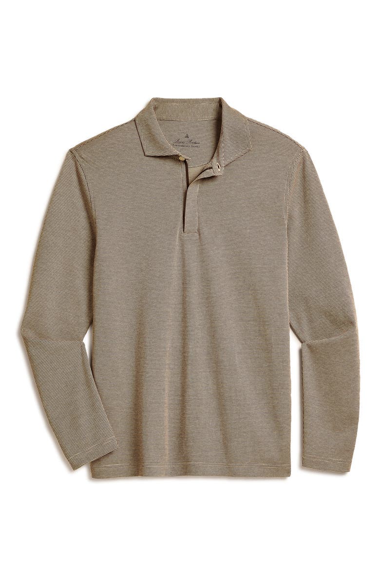 Performance Quarter Zip, Alternate, color, BROWN MULTI