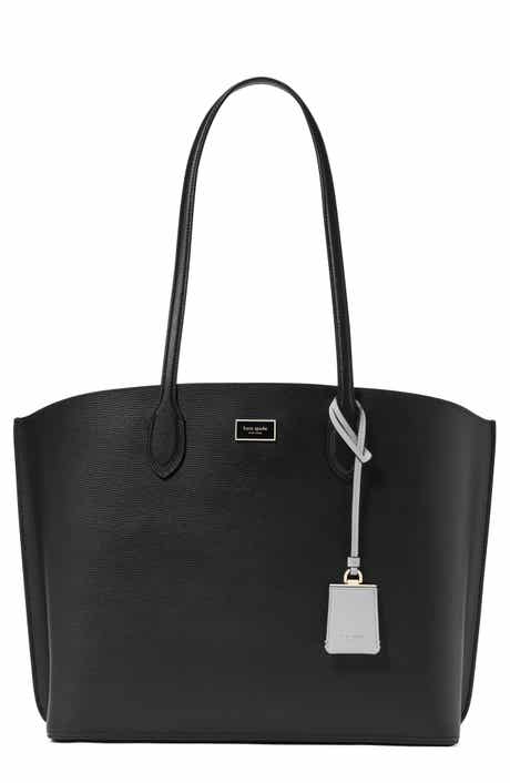 suite large leather tote