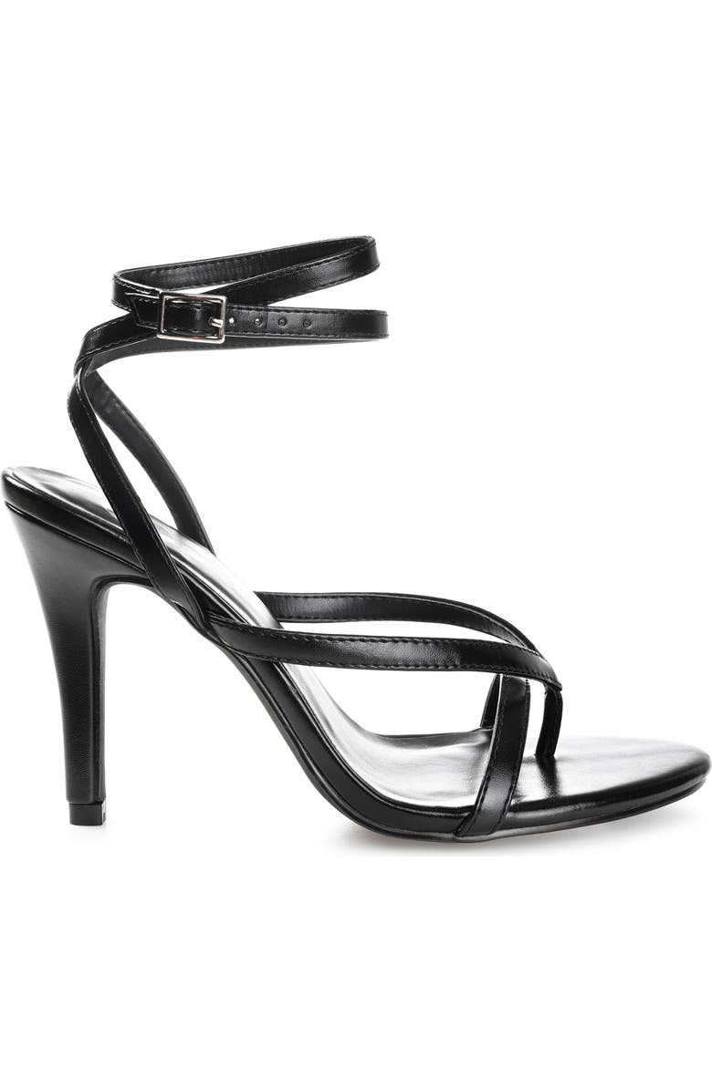 Journee Collection Waverlee Ankle Strap Thong Sandal, Alternate, color,