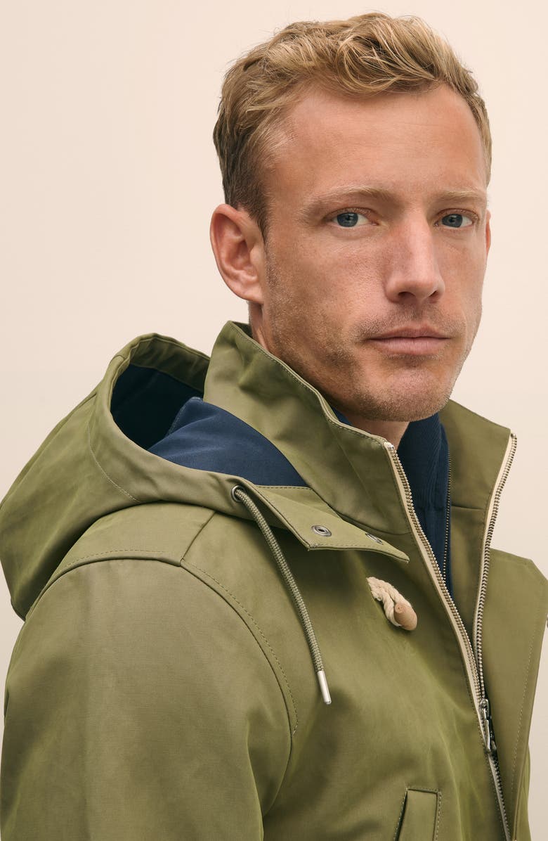 Brooks Brothers Out Sailing Hooded Jacket, Alternate, color, 