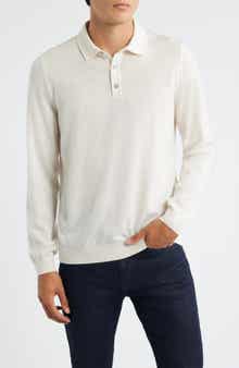 BOSS Lancione Wool Polo Sweater