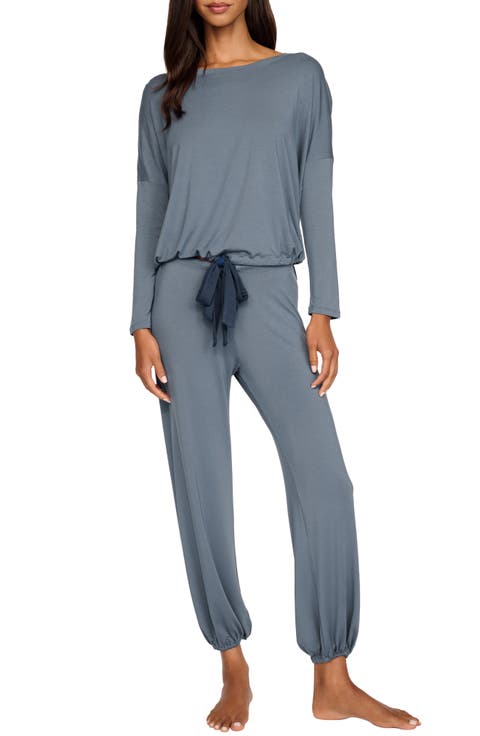 Gisele Jersey Knit Slouchy Pajamas