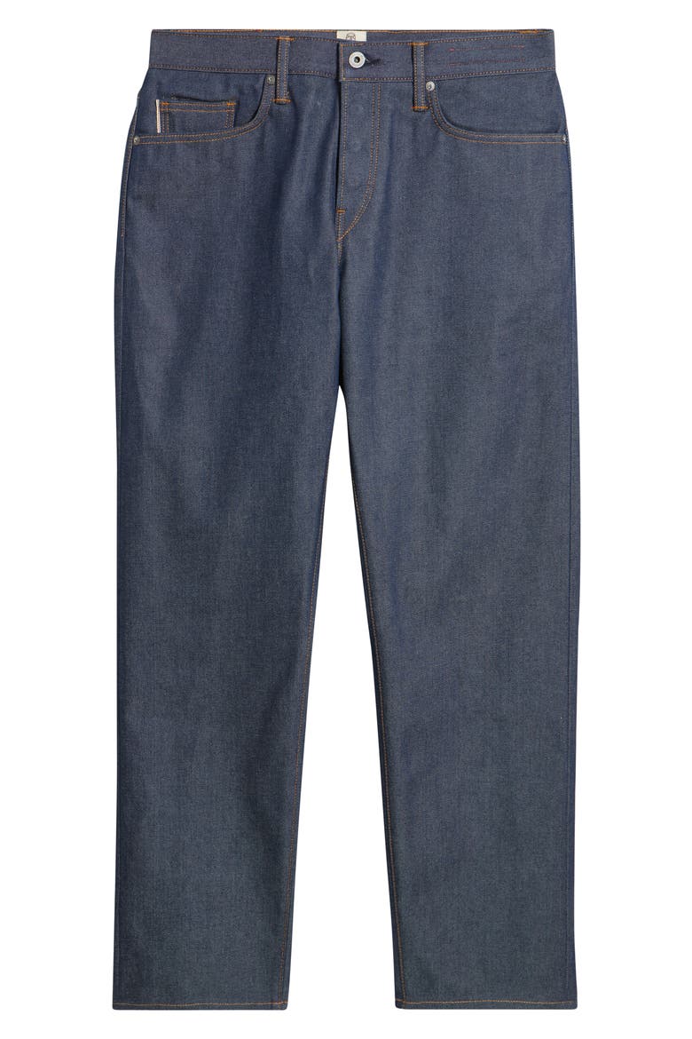 The Barrel Classic Straight Leg 12.5-Ounce Selvedge Jeans, Alternate, color, INDIGO RAW