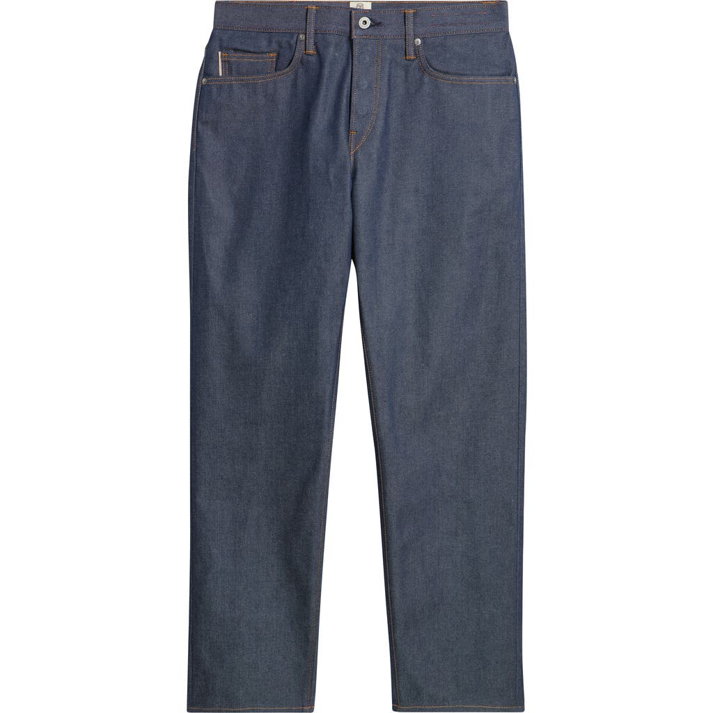 Hiroshi Kato The Barrel Classic Straight Leg 12.5-ounce Selvedge Jeans In Indigo Raw