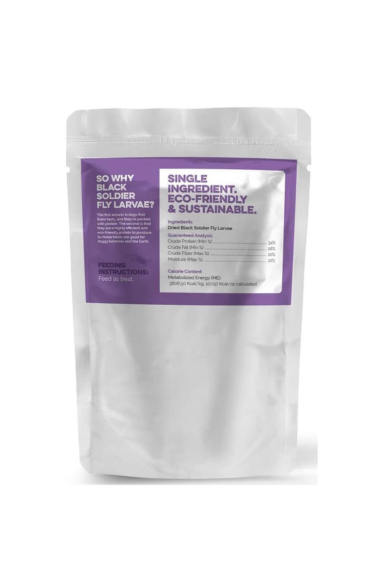 Scout & Zoe's Super Fly Black Soldier - Larvae, 3oz Treats, All Pets, Alternate, color, Multicolored