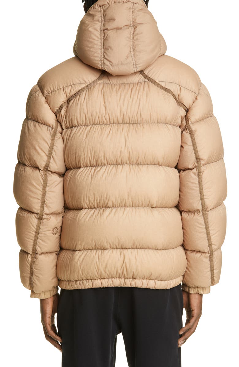 Moncler Genius x 6 1017 ALYX 9SM Almond Water Resistant Down Puffer Coat, Alternate, color, 