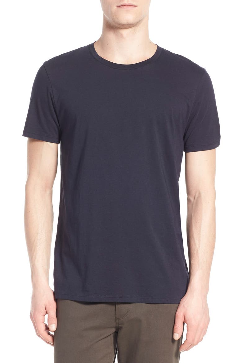 Slim Fit Crewneck T-Shirt, Main, color, COASTAL BLUE