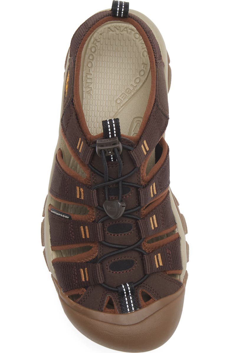 KEEN Newport H2 Sandal, Alternate, color, Java/ Golden Yellow