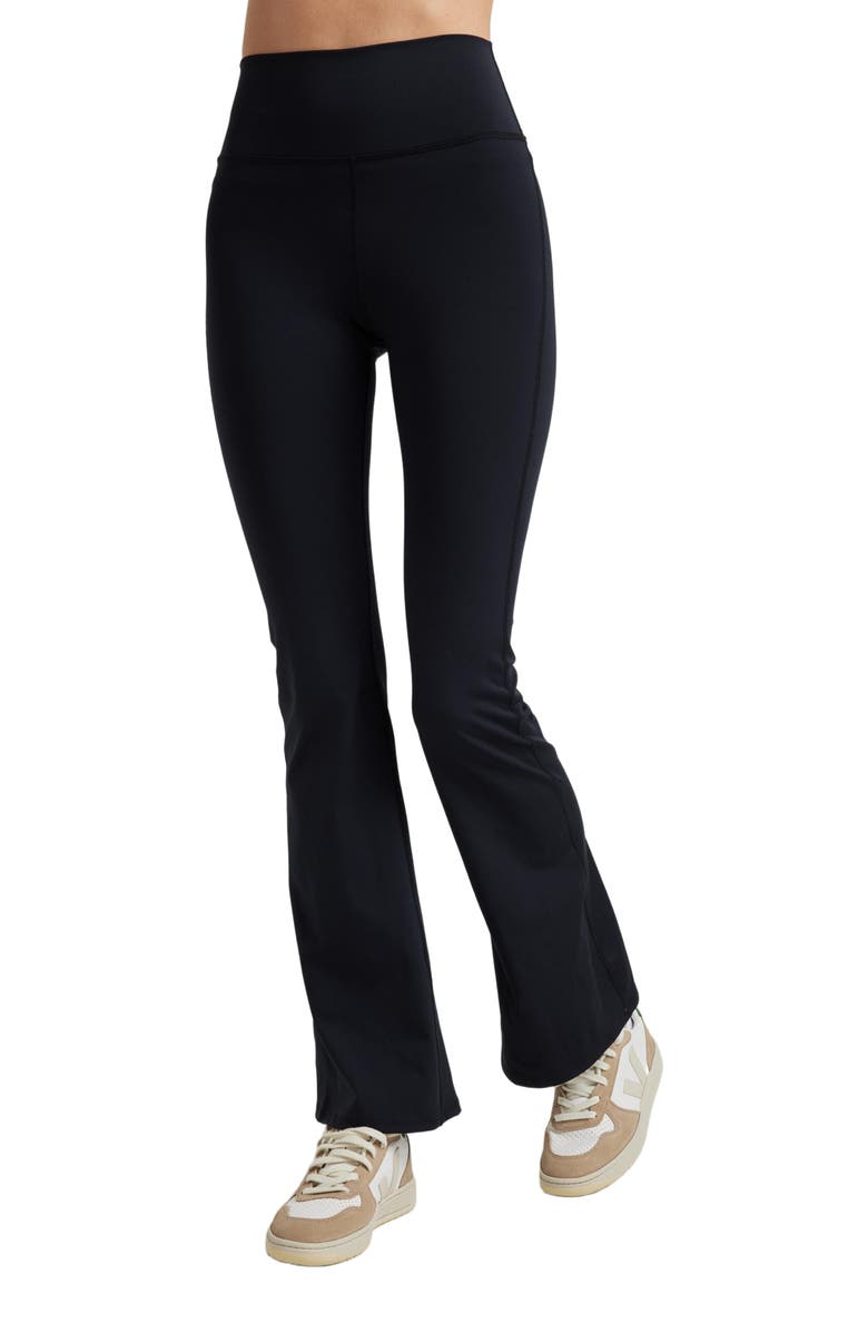Losano Essential Flare Legging Black, Alternate, color,