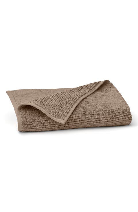 Ribbed Organic Cotton Bath Towel