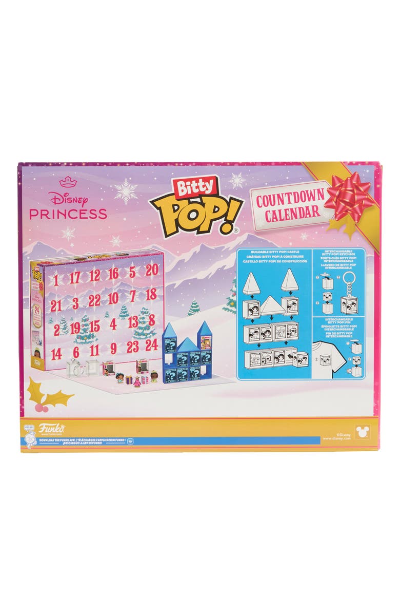 Funko 24-Pack Bitty POP! Disney Princess Holiday Advent Calendar, Alternate, color,