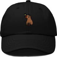 Dalix Capybara Embroidered Everyday Hat