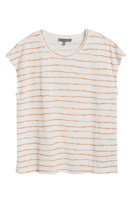 Wit & Wisdom Stripe Linen Blend T-shirt