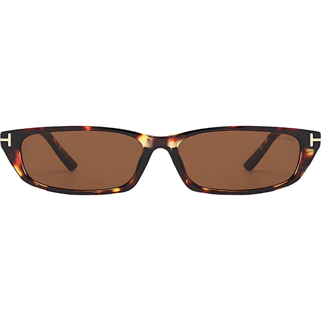 Fifth & Ninth Lana 55mm Rectangular Sunglasses