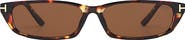Fifth & Ninth Lana 55mm Rectangular Sunglasses