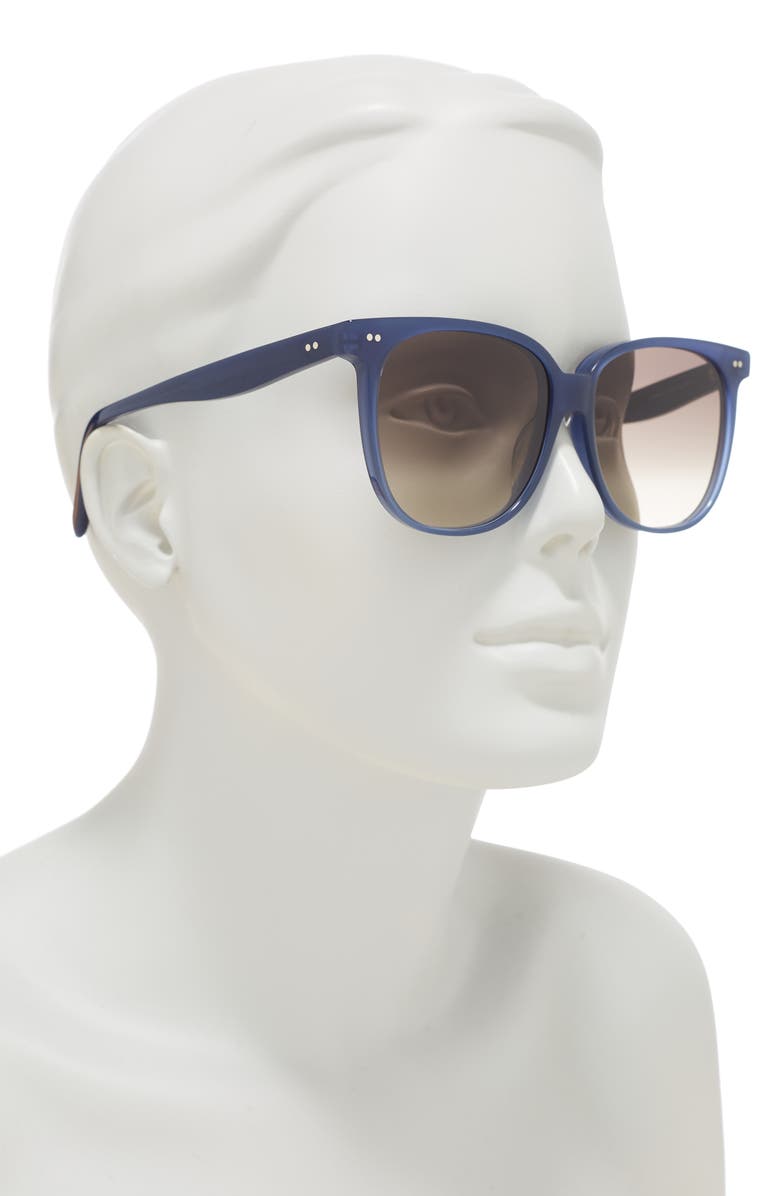 CELINE 58mm Round Sunglasses, Alternate, color,
