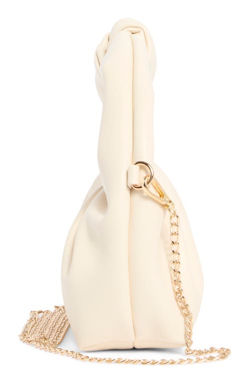 Urban Expressions Handbags Knot Crossbody Bag In Ivory
