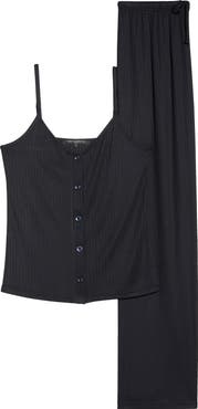 French Connection Rib Camisole & Pants Sleep Set