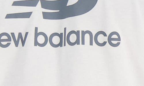 New Balance Sport Essentials Logo Graphic T-shirt In Blue