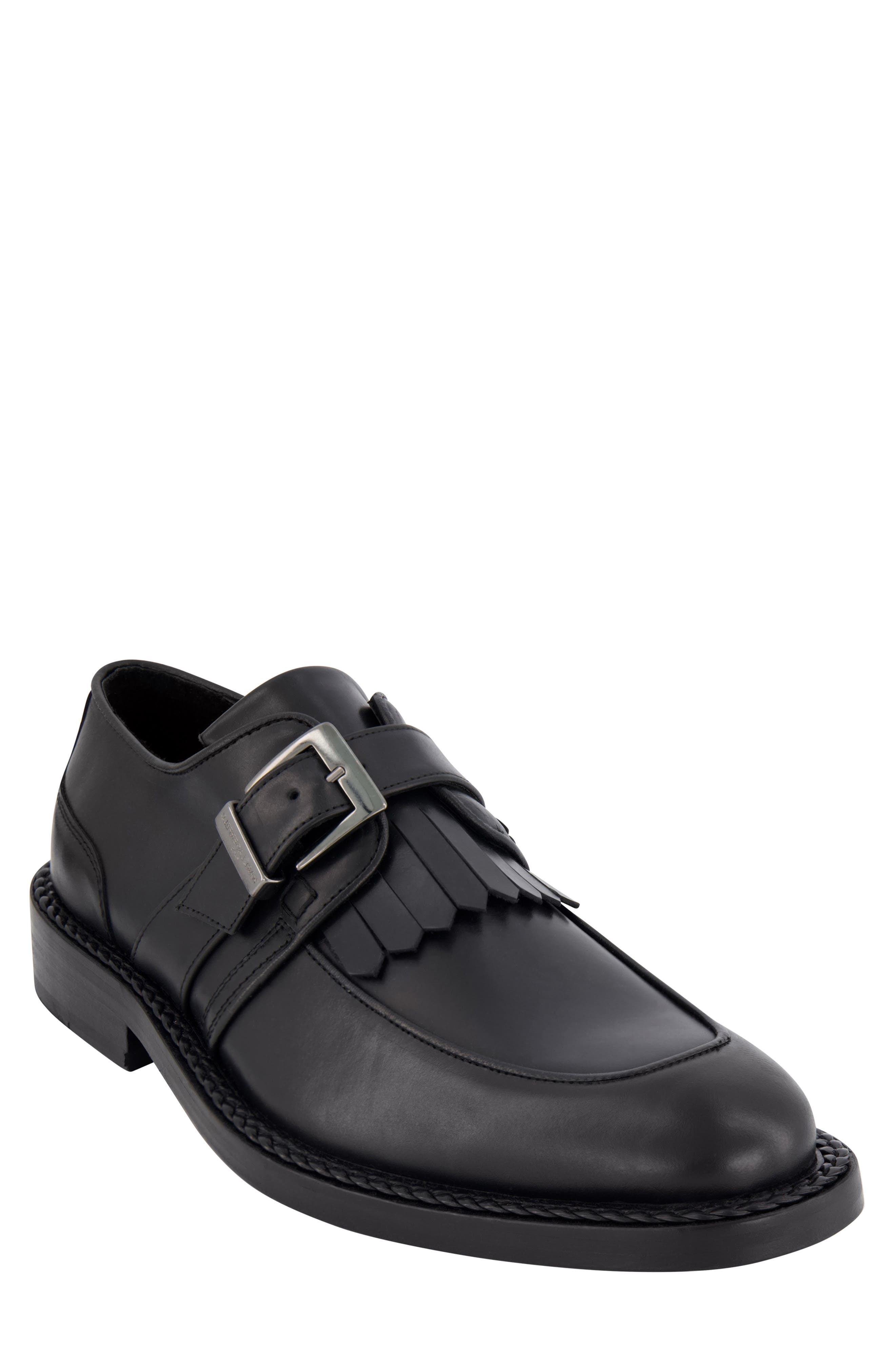 KARL LAGERFELD PARIS Monk Strap Kiltie Loafer, Main, color, 