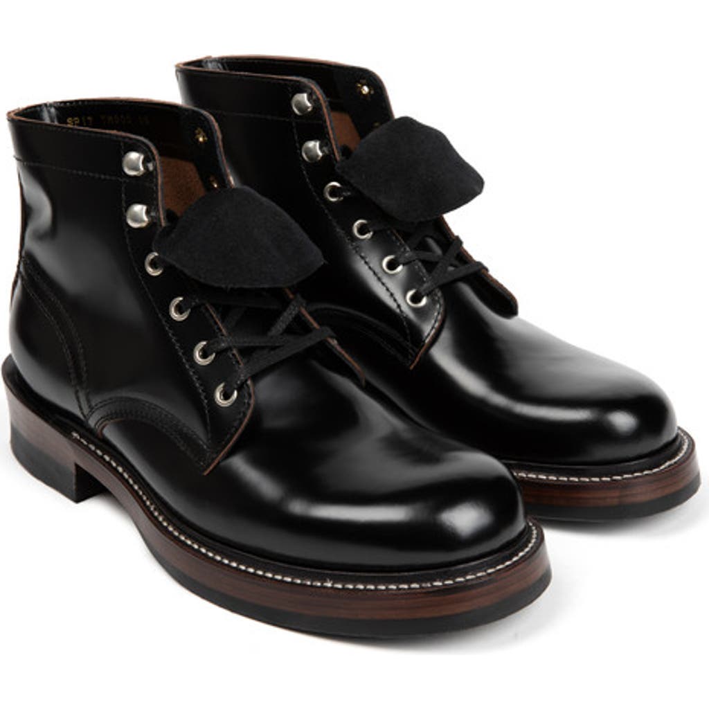Anthony Veer Vanguard Boot In Noir Luxe Black