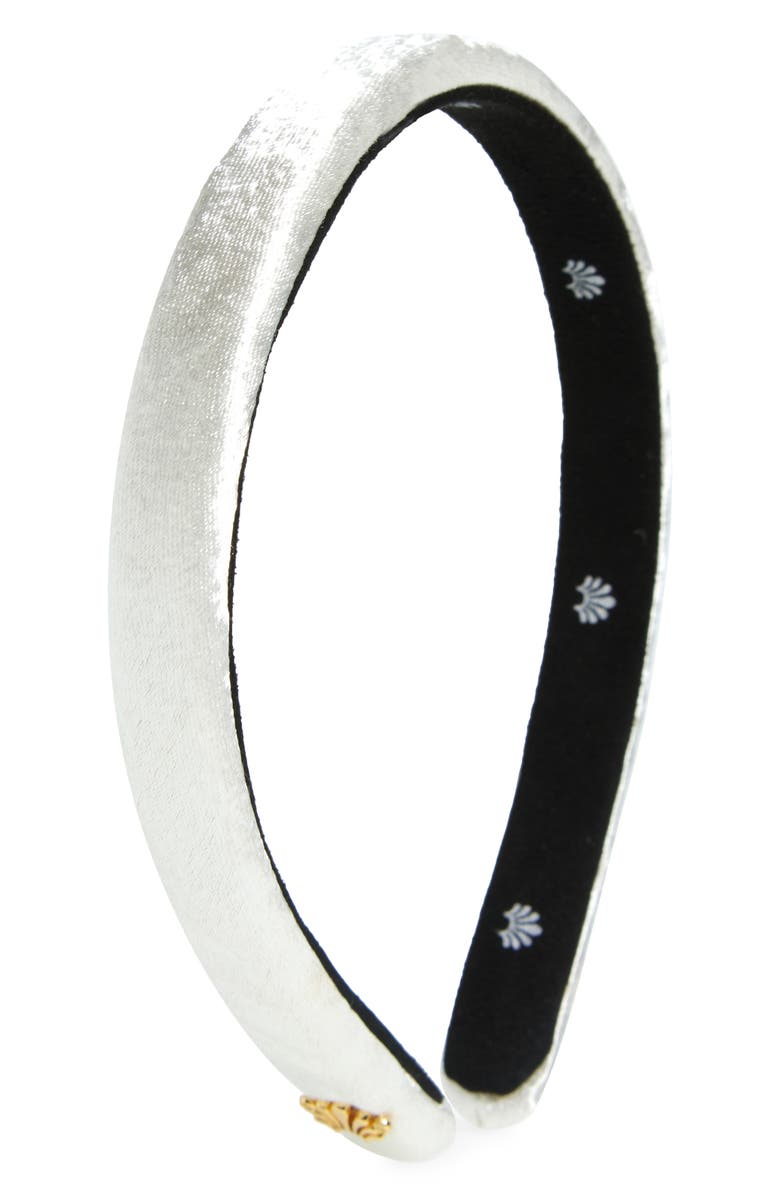 Lele Sadoughi Gigi Silk Headband, Main, color,