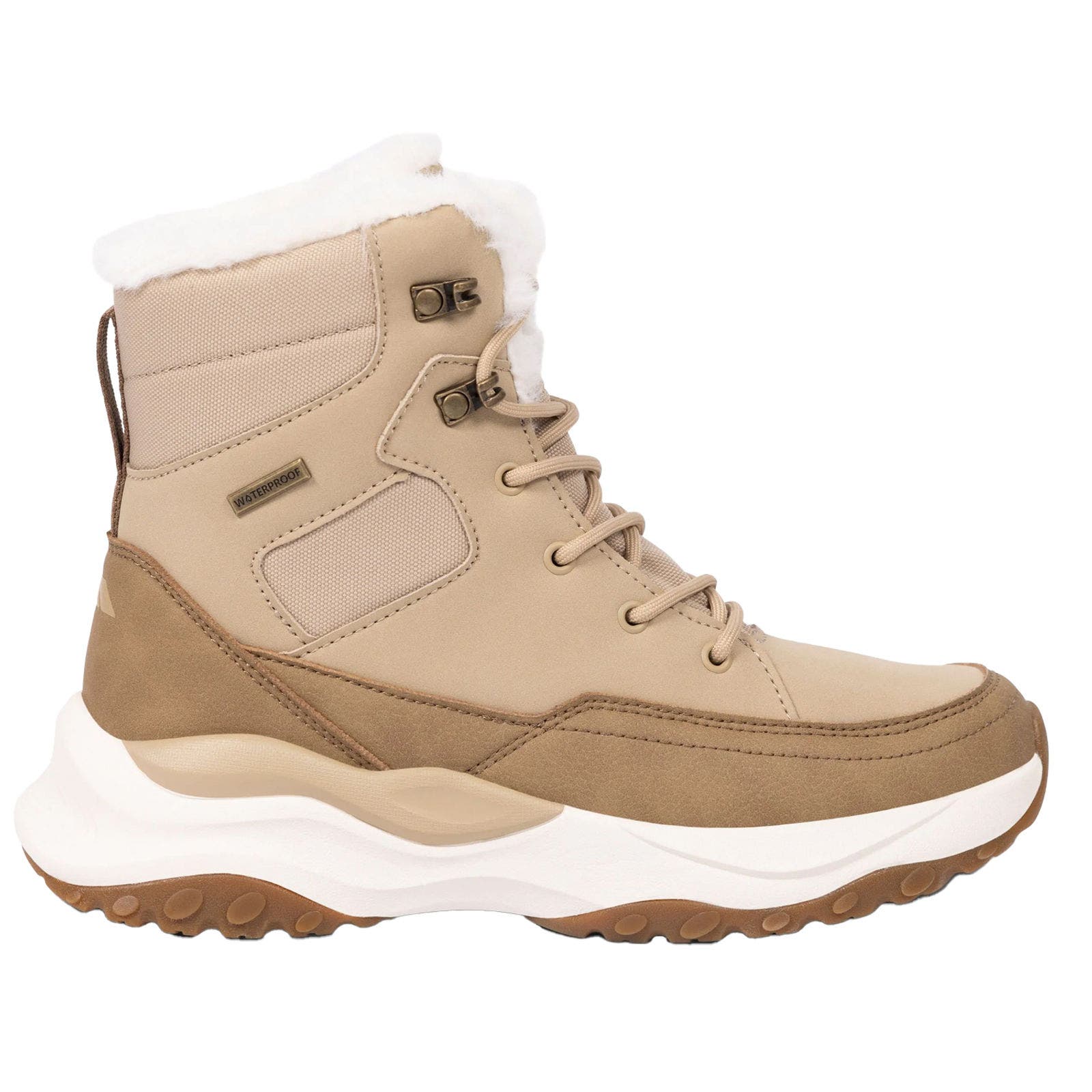 Nadine Snow Boots, Alternate, color, Ecru