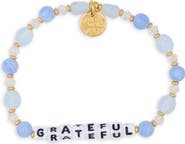 Little Words Project Grateful Beaded Stretch Bracelet