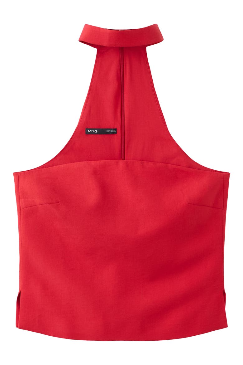 Racerback Top, Alternate, color, RED