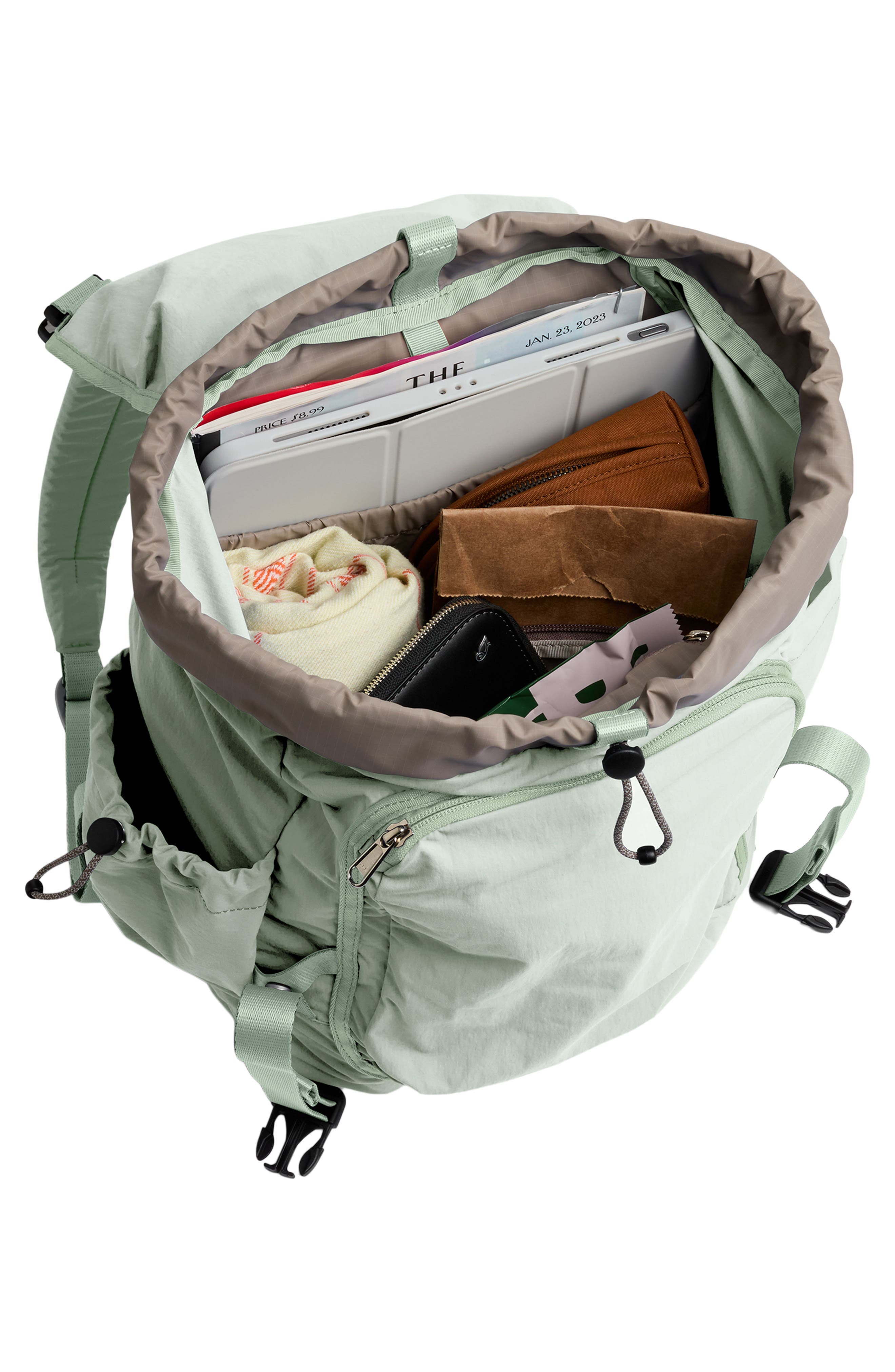 Cinch 20L Backpack, Alternate, color, SEAFOAM
