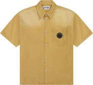 SAINT PERRY Worn Bull Denim Shirt
