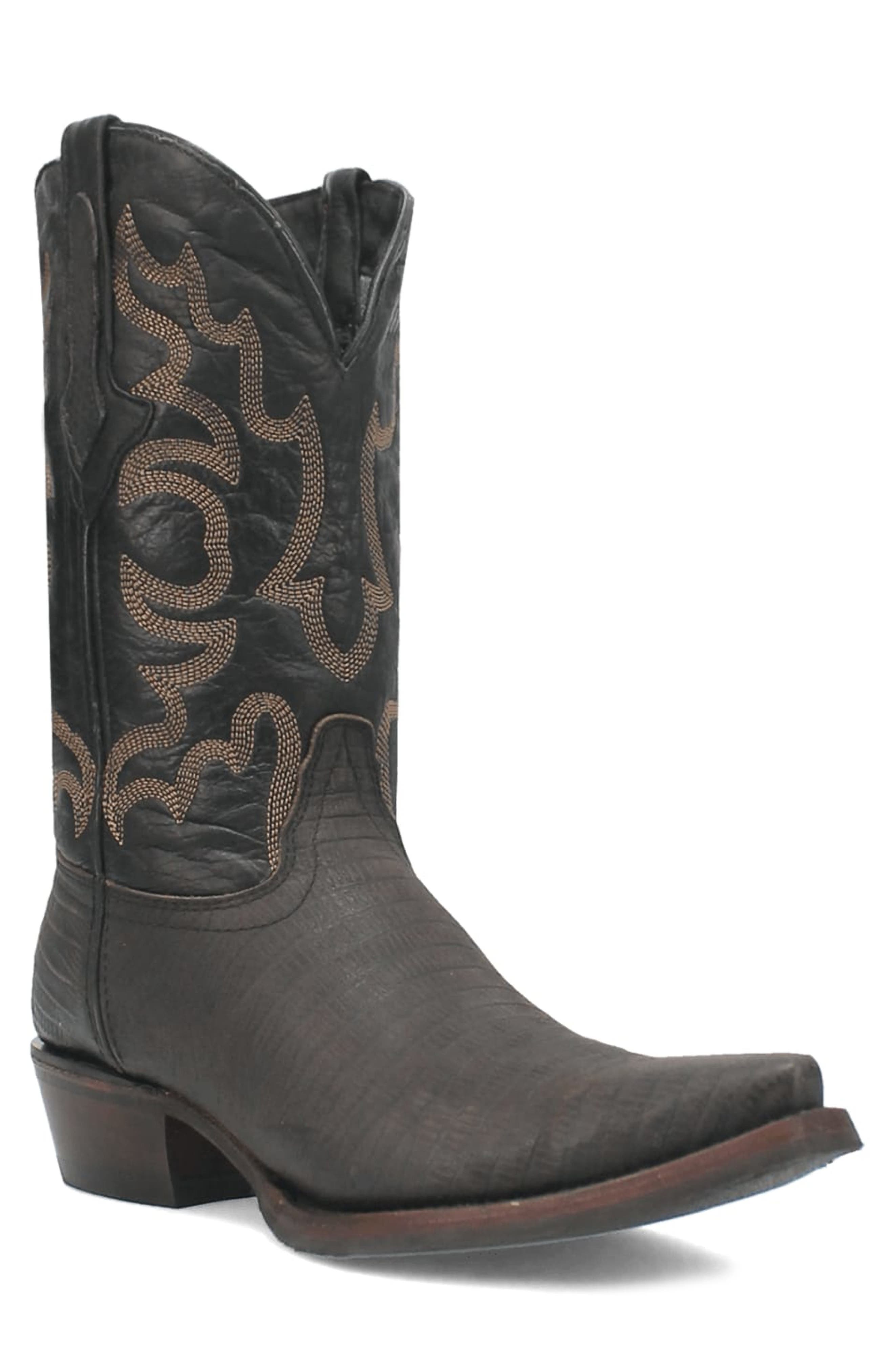 Dingo The Duke Lizard Embossed Cowboy Boot